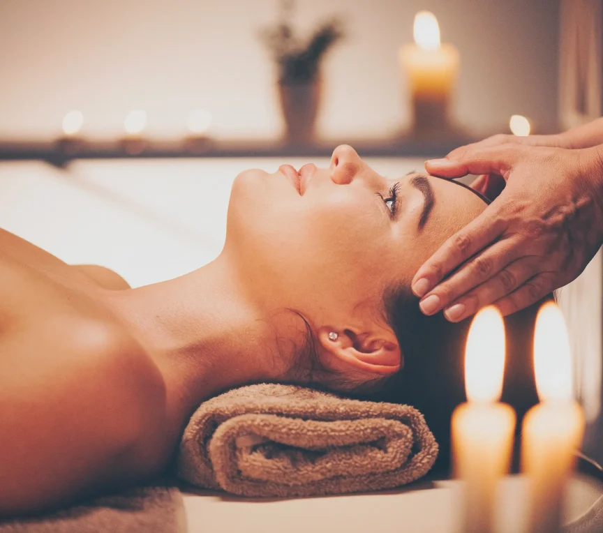 Relaxing spa treatment at local spa